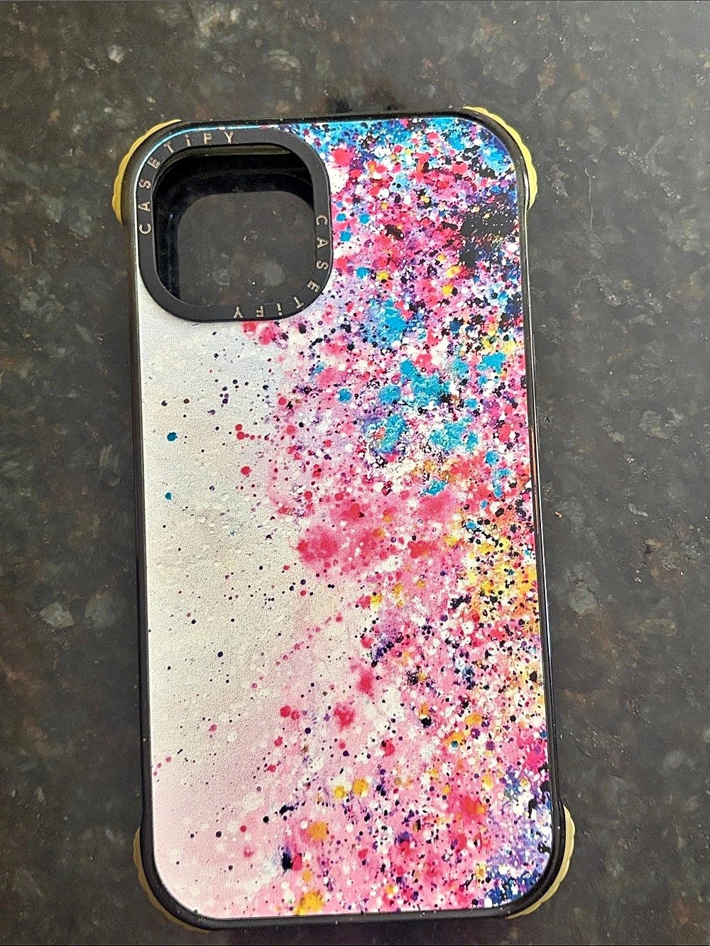 CASETiFY Bounce Case Abstract Pink & Green Phone Case ( IPhone 14)